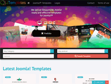 Tablet Screenshot of joomla-templates.com
